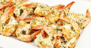 Shrimp Parmesean Lunch